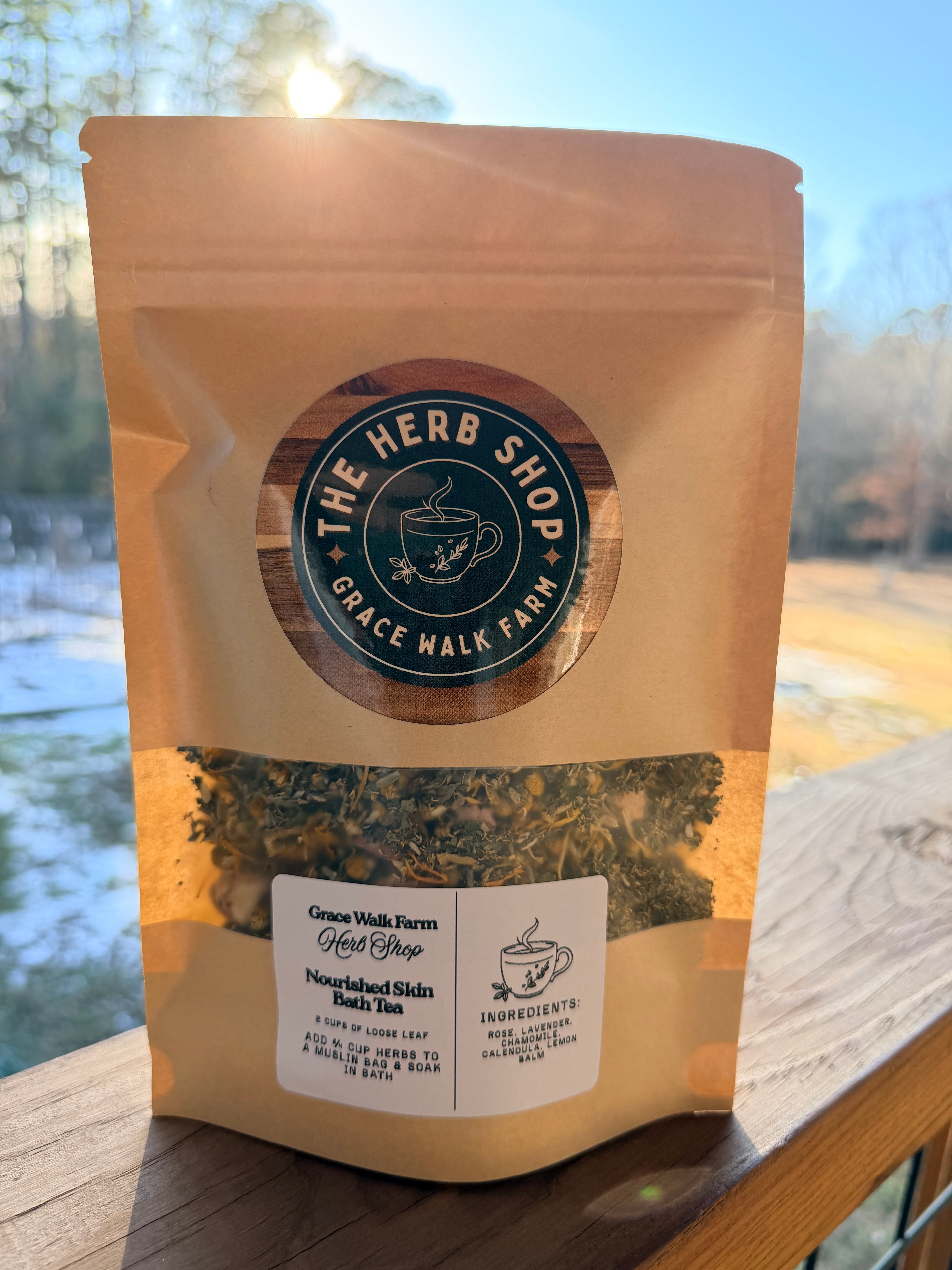 Nourished Skin Bath Herbs