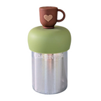 Floating Heart Tea Cup Tea infuser